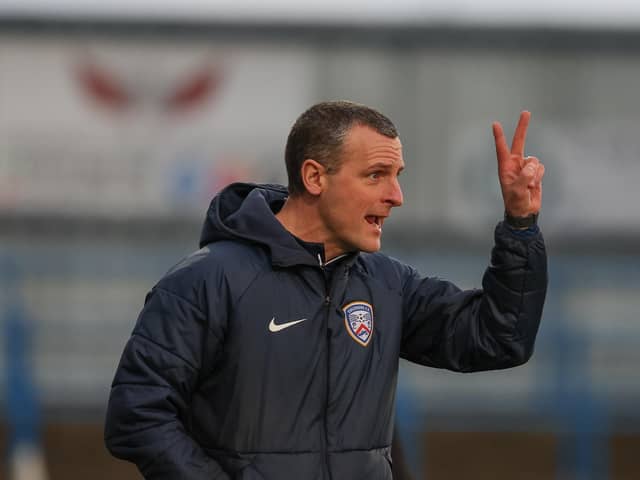 Coleraine manager Oran Kearney saw his side lose for a seventh successive time