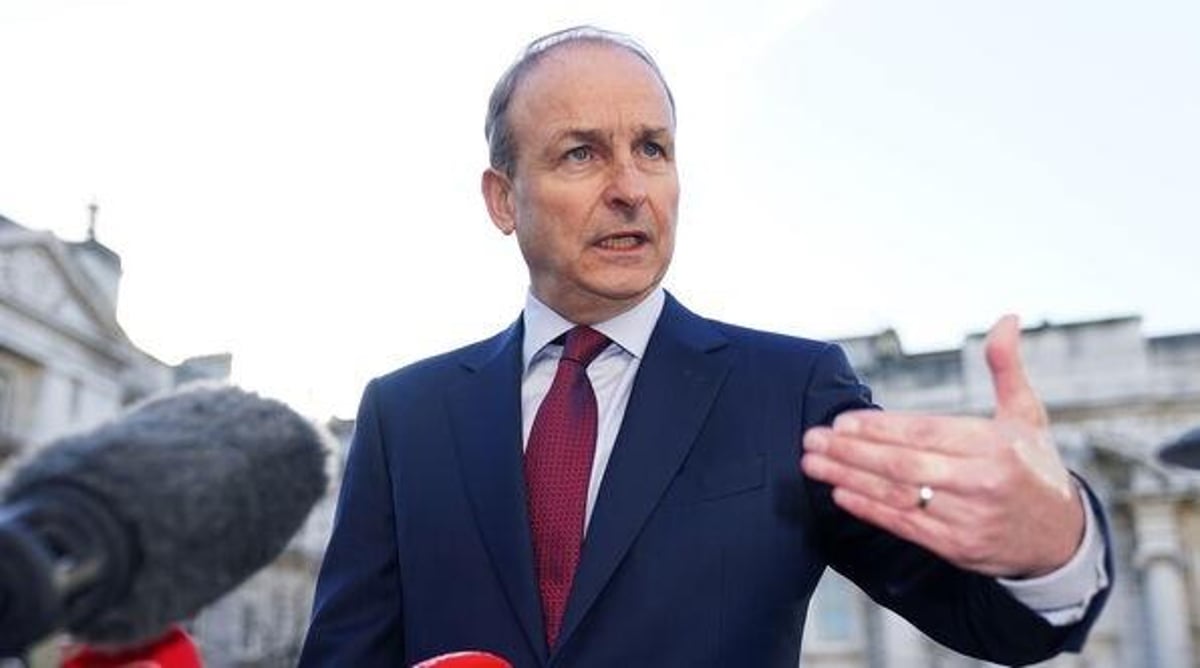 Martin says Protocol matter for EU and UK as he chides DUP for staying out of government