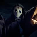 Spooky kids on the prowl in 'Ferntickle Weechil', one of four Ulster-Scots horror short films under the 'Haleve' banner. Photo: Josh Strang/Beyond Visible Films/BBC
