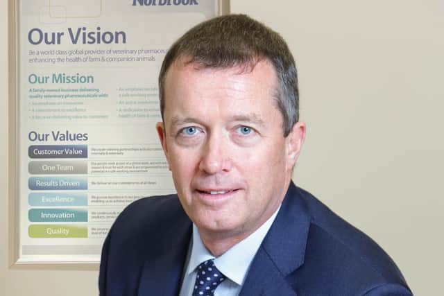 Liam Nagle, chairman and chief executive Officer, Norbrook, Newry