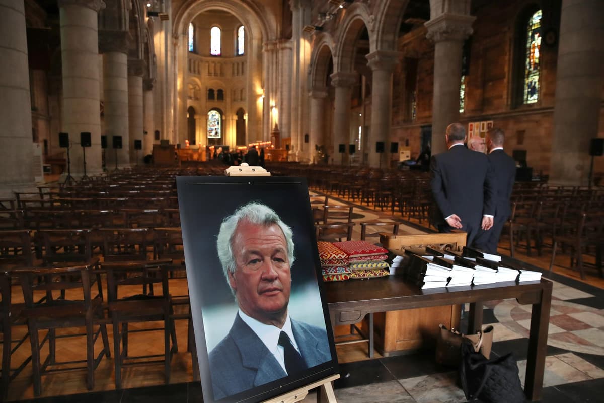 Billy Bingham would have been 'incredibly proud' for the turnout at his thanksgiving service, says son