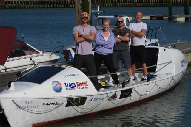 'Team Do The Thing' make last minute preparations for trans-Atlantic ...