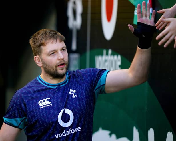 Iain Henderson, who has been ruled out of Ireland's summer series against world champions South Africa after undergoing toe surgery