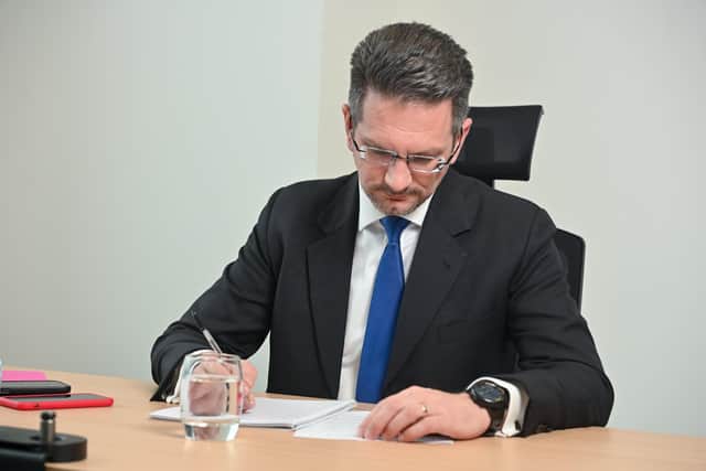 Steve Baker, UK Minister of State for Northern Ireland. Photo: Kirth Ferris/Pacemaker Press