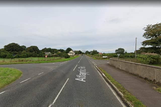 Police said 58-year-old Michael McCormick, a pedestrian from Coleraine, died after a collision in the Atlantic Road area of Portrush. Photo: Google maps.