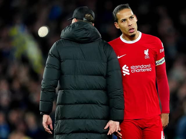 Liverpool's Virgil van Dijk admits they do not deserve to win the Premier League