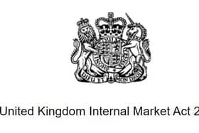 Additions to the UK Internal Market Act is part of the deal between the DUP and the government.