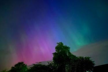 The Northern Lights on Fiday May 10 supplied by Natasha Leavy