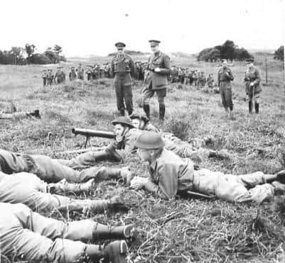 Ulster Home Guard training,1943. IWM Photo