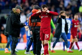 Andy Robertson, who admitted Liverpool have got worse since the season resumed following the World Cup. John Walton/PA Wire.