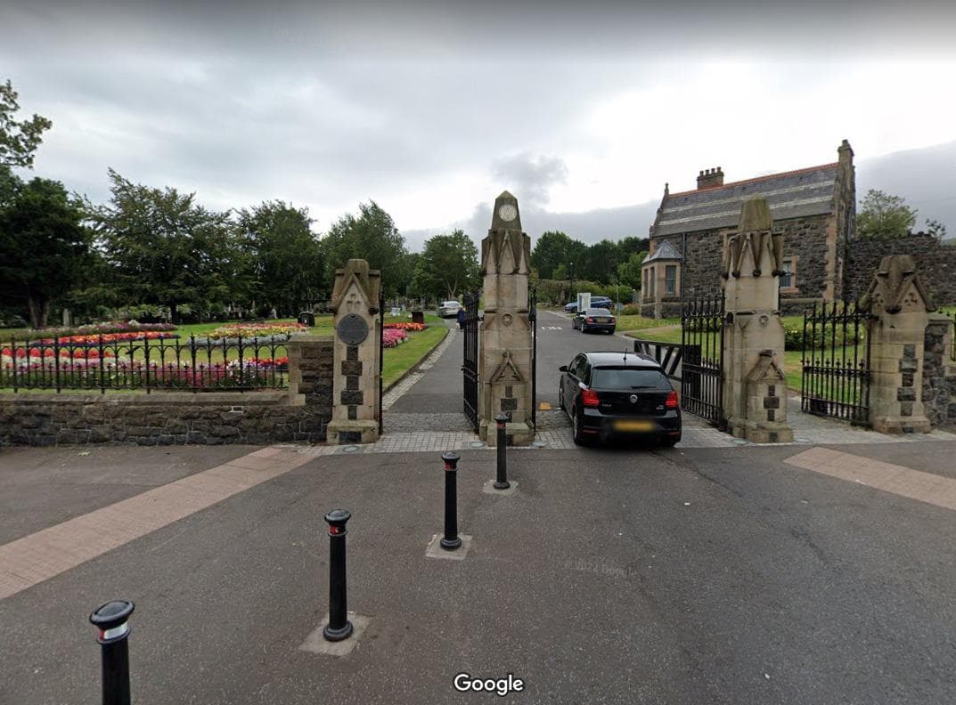 Victim shot in foot by masked men in the City Cemetery on the Falls Road in West Belfast