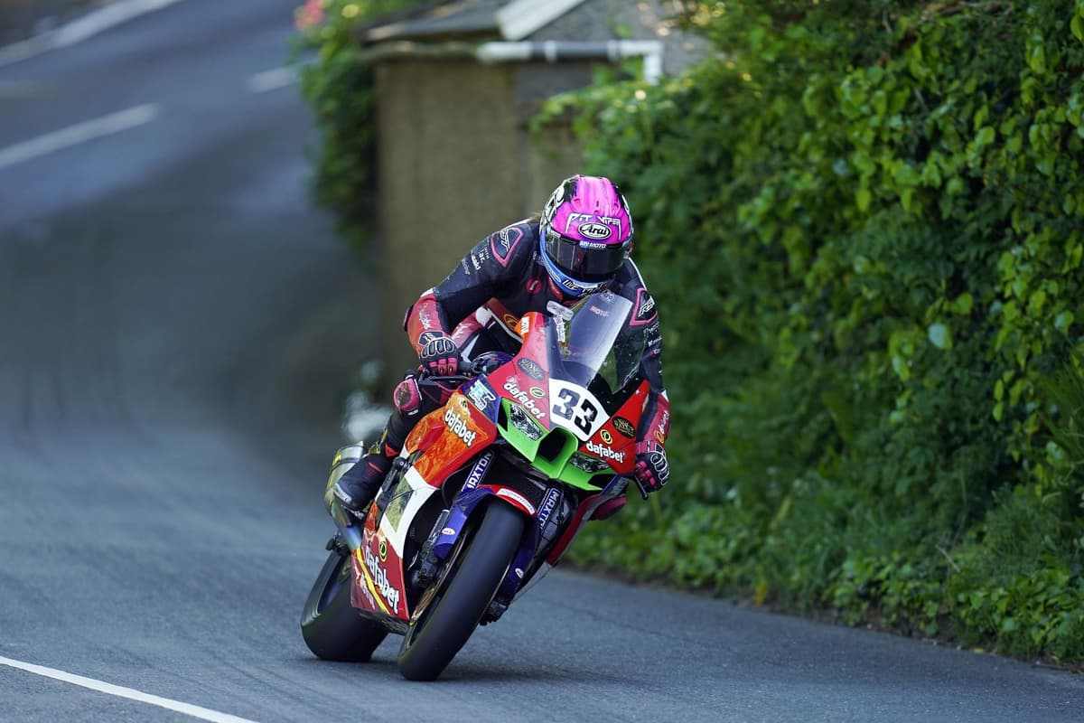 The Ripon rider crashed at Creg-ny-Baa on the first lap of TT qualifying on Tuesday evening