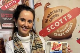 Jodie Brown is the sales and marketing manager at Scott’s Crispy Onions in Aghadowey