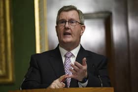 DUP support for a deal which will return devolved government to Northern Ireland is “absolutely decisive”, party leader Sir Jeffrey Donaldson has said. Photo: Niall Carson/PA Wire