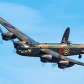 The famed WII Lancaster Bomber will appear in Larne this weekend.