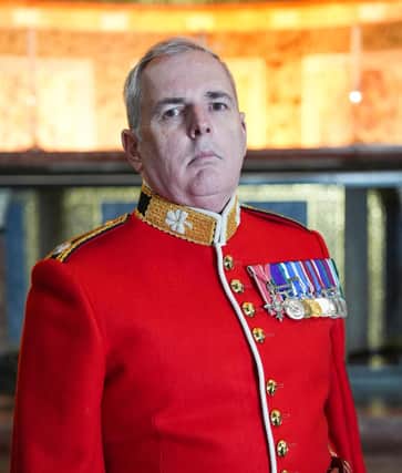 Major Robbie Wilmont from Bushmills stars in Coronation Tailors: Fit for a King on BBC 2