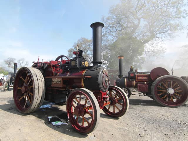 A steam engine