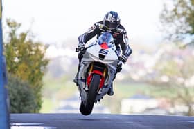 Michael Dunlop dominated the opening Invitation Superbike race on the Hawk Racing Honda at the Cookstown 100