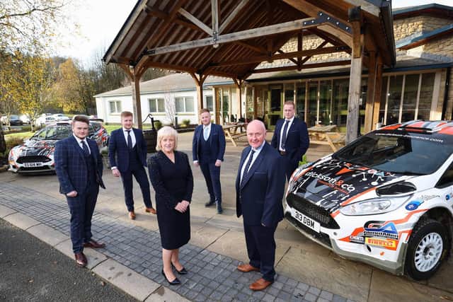 Ashley and Ruth Dickson with sons, Jordan, Jason, Ian and Stephen of Dickson & Co, marked 30 years in business