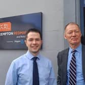 The establishment of Kempton Redman Law marks a significant milestone for local solicitor Roy Dougan, who acquired the three legal firms – Kempton Law Solicitors, Armagh, Hagan & McConville Solicitors, Portadown and Redman Solicitors, Lurgan – over the last number of years. Pictured is director Roy Dougan with Declan McConville