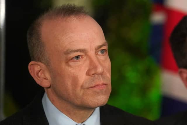 Northern Ireland Secretary Chris Heaton-Harris is urging the DUP to go back into government.