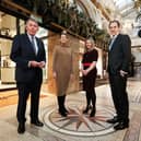 Belfast-based Lunn’s Jewellers has been named a finalist in the Family Business of the Year category, placing it alongside some of the UK’s most respected and recognisable family-owned firms such as Warburtons, Albert Bartlett and Taylors of Harrogate. Pictured is Peter Lunn, Suzanne Lunn and John Lunn of Lunn’s the Jewellers with Fiona King, corporate banking manager at Danske Bank which is the company’s banking partner