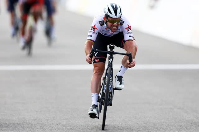 Mark Cavendish suffered a broken collarbone in a crash in the Tour de France on Saturday