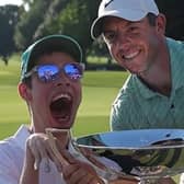 Kyler Aubrey and Rory McIlroy share their delight at the FedEx Cup win