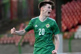 Glentoran ace Leon Boyd has been called-up to Northern Ireland's U19 squad by Gareth McAuley