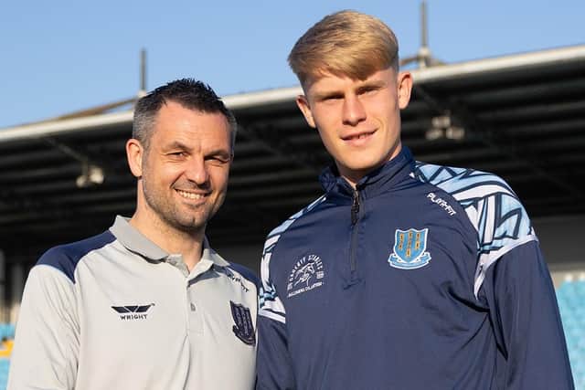 Ballymena United have announced the signing of Joel Thompson. (Photo: Ballymena United/Ark Media)