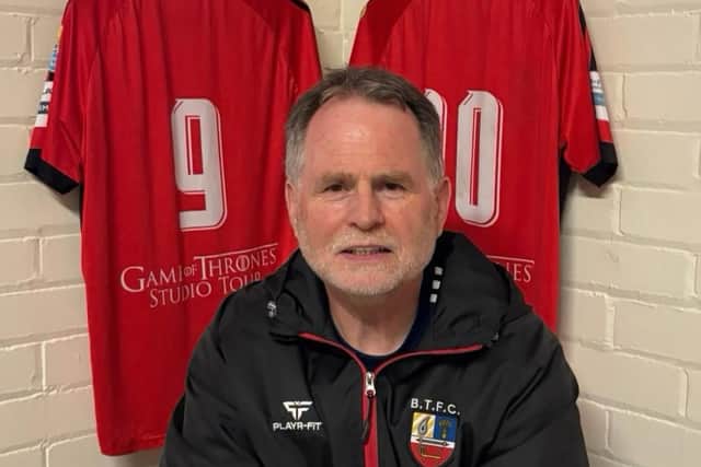 Banbridge Town have confirmed the appointment of Ronnie Haughey as head coach. (Photo by Banbridge Town FC)
