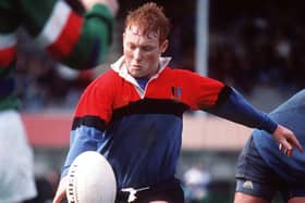 Current Banbridge coach Neil Doak in the 1990s during his playing time. (Photo by Pacemaker Press)