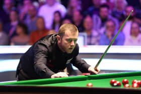 Northern Ireland’s Mark Allen during day five of the Cazoo UK Snooker Championship at the York Barbican.