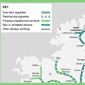 An outline of the plans for the NI rail network