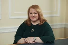 Justice Minister Naomi Long is reluctant to give a personal view on whether she supports Irish legal action against the UK. Photo by Kelvin Boyes / Press Eye