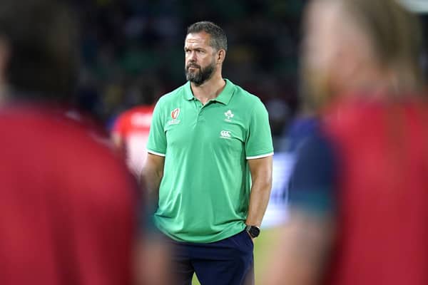 Ireland head coach Andy Farrell is preparing his side for Saturday's crunch clash with South Africa in Paris
