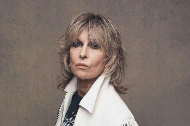The always ultra-cool Chrissie Hynde