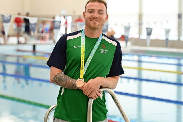 Barry McClements, a 21-year-old Paralympic swimmer from Comber