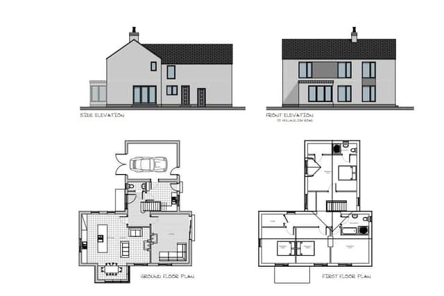 One of the house designs approved as part of the planning application. Image: ABC planning portal