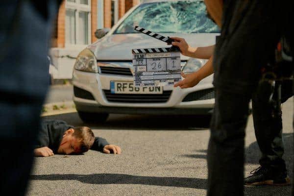 Actor Sonny Middleton who plays Shawn O'Connor in the film is hit by a car.