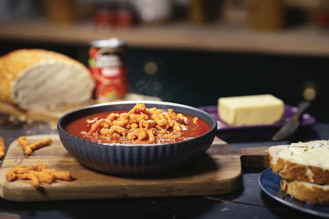 ‘Flaming’ Hot Tomato Soup