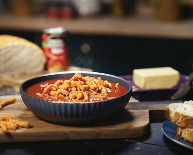 ‘Flaming’ Hot Tomato Soup