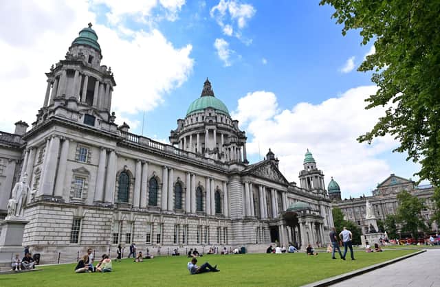Belfast City Hall. Pic Colm Lenaghan/Pacemaker