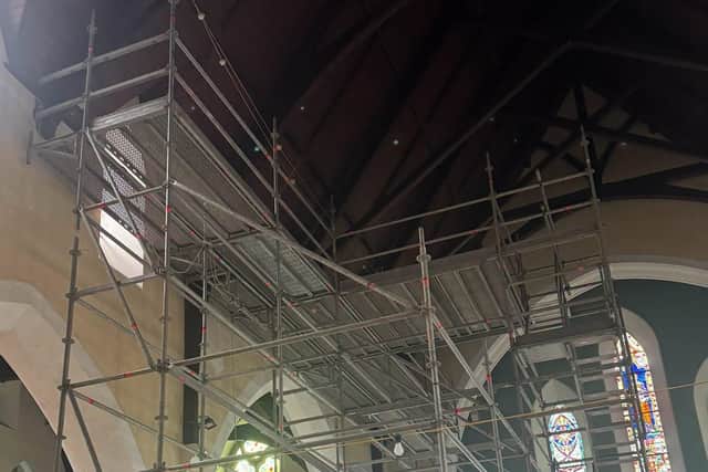 The entire roof of Shankill Church of Ireland Parish in Lurgan had to be replaced due to dry rot.