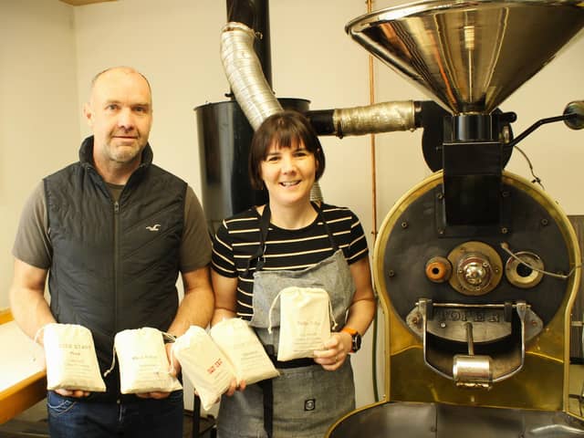 Duo Dermot and Úna O’Kane, the new owners of Upperlands Coffee Company, has their sights set on growth