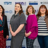 Campaign to attract more women into growing NI film industry. Among the leading industry professionals who took part in the Women Breaking Barriers’ Connecting to the Film World event were Paula Crickard, Nicki Waddell, Ellen O’Reilly, Briege Radcliffe and Dr Jolene Mairs Dyer