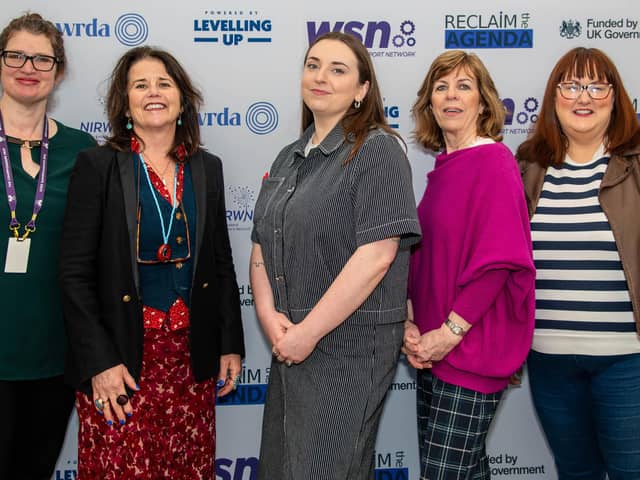 Campaign to attract more women into growing NI film industry. Among the leading industry professionals who took part in the Women Breaking Barriers’ Connecting to the Film World event were Paula Crickard, Nicki Waddell, Ellen O’Reilly, Briege Radcliffe and Dr Jolene Mairs Dyer