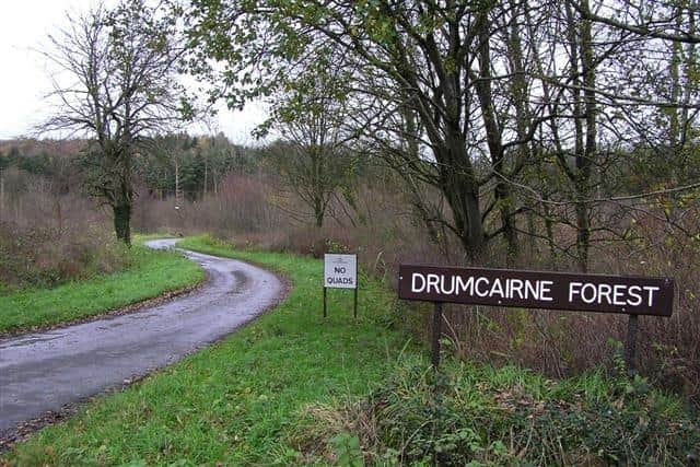 ​The police were informed of a suspected case of dog poisoning at Drumcairne Forest last month