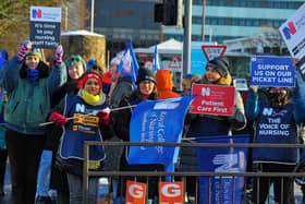Midwives have voted in favour of industrial action. This comes after other health professionals, including the Royal College of Nurses, campaigning for fair pay and conditions, took part in industrial action recently. Photo: George Sweeney. DER2250GS - 38