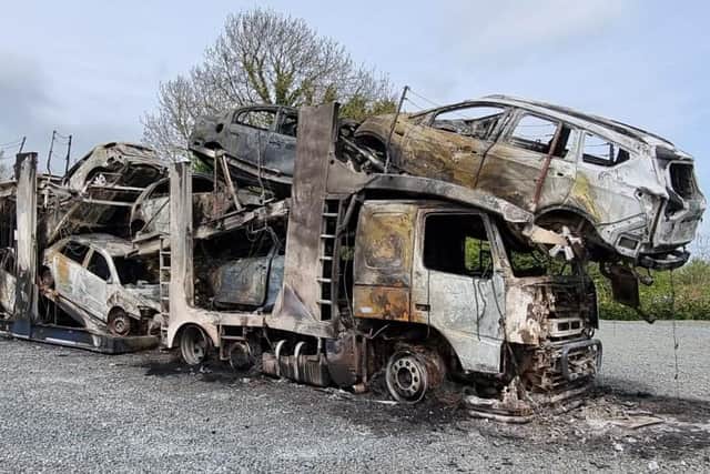 Police are appealing for information following the report of an arson incident in the Derrylee Road area of Dungannon in the early hours of Tuesday morning, May 2nd.